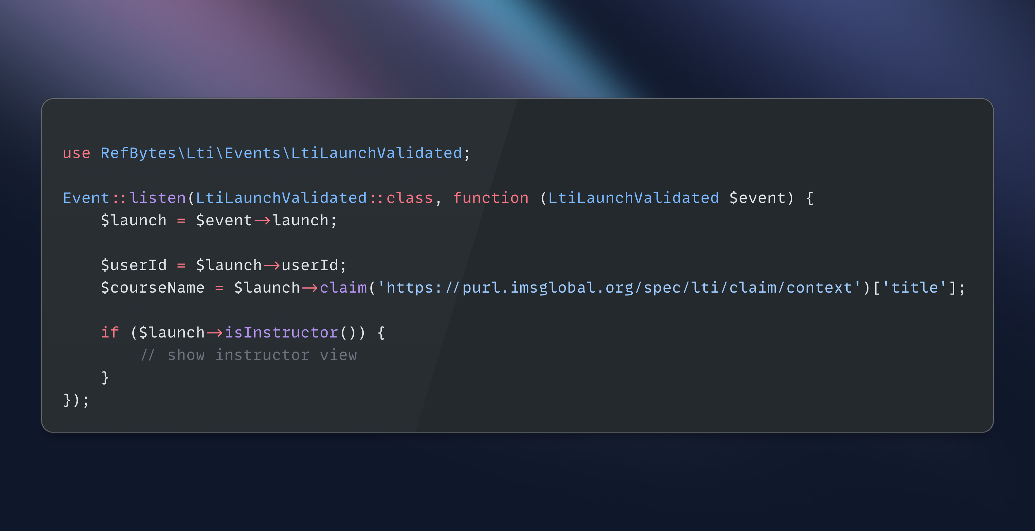 Laravel Package for LTI 1.3